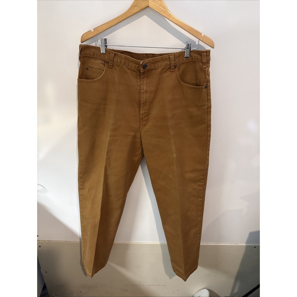 Utility Pants Mens 36x 30 Brown Duke Canvas